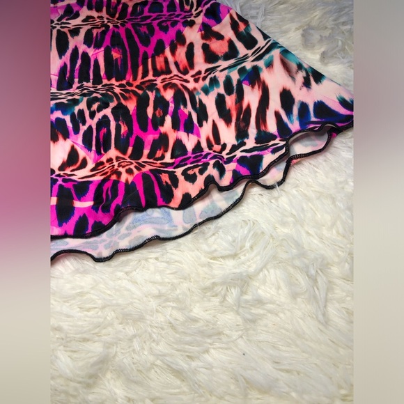 VENUS Hot Pink and Black Animal print Bikini a Tankini Swimwear size 4 NWOT - Picture 11 of 16